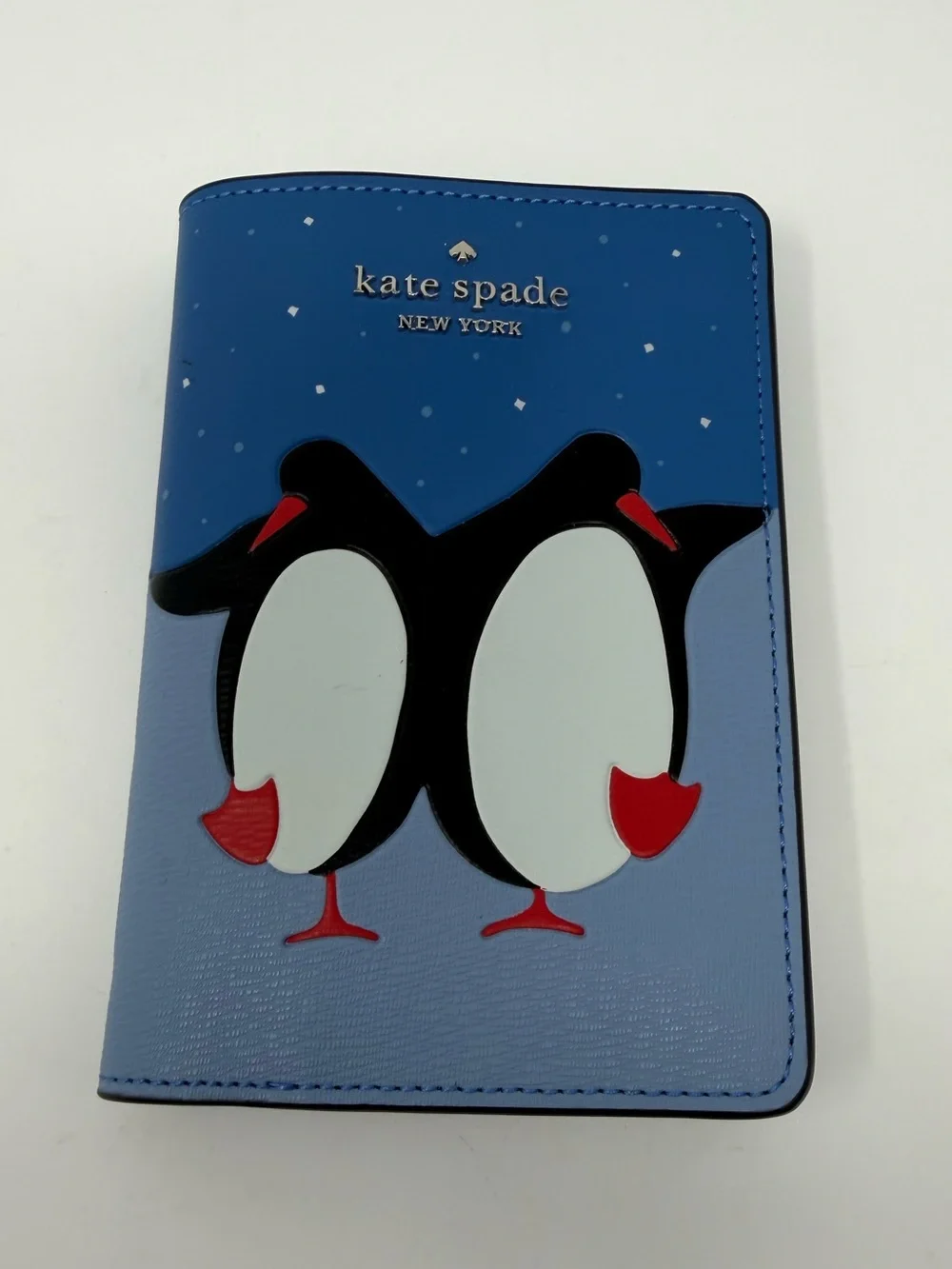 Kate Spade New York Penguin Starry Night Passport ID Holder